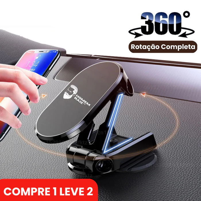 (COMPRE 1 LEVE 2) Suporte Magnético para Celular™